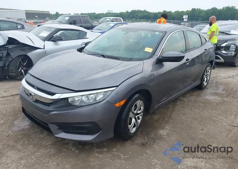 2018 Honda Civic Lx z USA, uszkodzony, nr VIN 19XFC2F52JE020078
